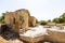 The Praetorium, ancient Roman era ruins at Gortyna of Crete island in Greece.