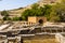 The Praetorium, ancient Roman era ruins at Gortyna of Crete island in Greece.