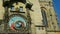 Prague Astronomical Clock medieval gothic, statues various Catholic saints, astronomical cycles, Old Town Square