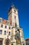 The Prague Astronomical Clock or Orloj in the old town of Prague