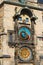 The Prague Astronomical Clock or Orloj in the old town of Prague