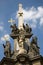 Prague - baroque column of Holy Trinity