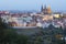 Prague - The Castle, Hradcany and St. Vitus cathedral at dusk