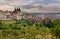 Prague Castle panorama stock images