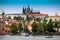 Prague castle and Saint Vitus cathedral