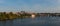 Prague Castle - view over river Vltava