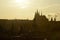 Prague - City of Towers, Silhouette of Prague Castle and churches around Old Town Square, Czech Republic, Europe