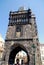 Prague, Czech Rep: Charles Bridge Gatehouse