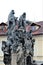 Prague, Czech Republic, January 2015. One of the sculptural compositions on the famous Charles Bridge.