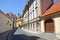 Prague, Czech Republic - June 27th 2019: Historical old town streets in Mala Strana, Lesser Town of Prague. Beautiful center of