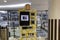 Prague, Czech Republic - May 18th 2019: Bitcoin ATM machine for buying and selling cryptocurrency, Prague, Czech Republic. An