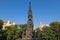 Prague, the Czech Republic - Monument to Francis I, the first Em