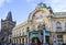 Prague, Czech Republic, Municipal House and Prasna Brana powder tower.