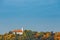 Prague from the hill of Vysehrad fort