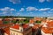Prague historical center skyline