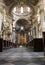 Prague - interior of baroque church of st. Nichola