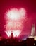 Prague - New Years Fireworks over the Old Town.