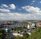 Prague - Panoramic view and Charles Bridge