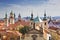 Prague roofs