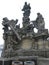 Prague sculpture on Charles Bridge