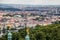 Prague seen from above from Petrin tower, Czech Republic