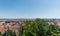 Prague vista in the summer