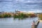 Prague, Vltava river, Hradcany castle, Czech republic
