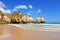 Praia da Tres Irmaos in Alvor Portugal
