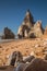 Praia da Ursa beach with rocks in Portugal