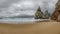 Praia da Ursa spectacular beach near Cabo da Roca cape in Portugal,