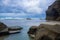 Praia das catedrais or cathedral beach in Galicia