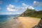 Praia do Americano Beach with Morro do Pico on background - Fernando de Noronha, Pernambuco, Brazil