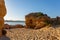 Praia Grande beach. Ferragudo