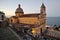 Praiano - Chiesa di San Gennaro dalla litoranea all`alba