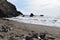 Prainha Beach with black sand in Madeira