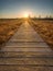 Prairie Boardwalk Sunset