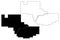 Prairie County, Montana U.S. county, United States of America, USA, U.S., US map vector illustration, scribble sketch Prairie