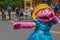 Prairie Dawn dancing in Sesame Street Party Parade at Seaworld 3