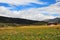 Prairie full of flowers ,High Mountain and Lake Cuopu