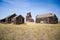 Prairie Grain Elevator in old ghost town