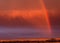 Prairie rainbow in South Dakota