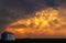 Prairie Storm Clouds Sunset