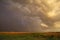 Prairie Storm Clouds Sunset