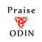 Praise Odin- The graphic is a symbol of the horns of Odin, a satanist symbol