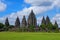 Prambanan Temple in Yogyakarta indonesia. UNESCO world heritage in Indonesia. the biggest hindu temple.