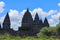 Prambanan Temple in Yogyakarta indonesia. UNESCO world heritage in Indonesia. the biggest hindu temple.