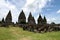 Prambanan temples panorama