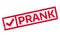 Prank rubber stamp