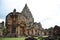 Prasat Hin Phanom Rung Stone Castle Sanctuary building Khmer Hindu Temple style in Phanom Rung Historical Park for thai people