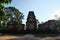 Prasat Kravan. Temple ruins, Angkor, Siem Reap, Ð¡ambodia. Small 10th century temple consisting of five reddish brick towers